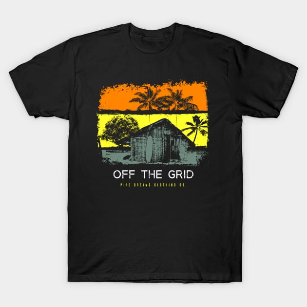 Off the Grid T-Shirt by Pipe Dreams Clothing Co.
